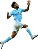 Raheem Sterling football render