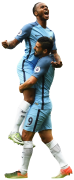 Raheem Sterling & Nolito football render