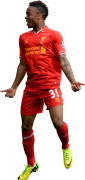 Raheem Sterling football render