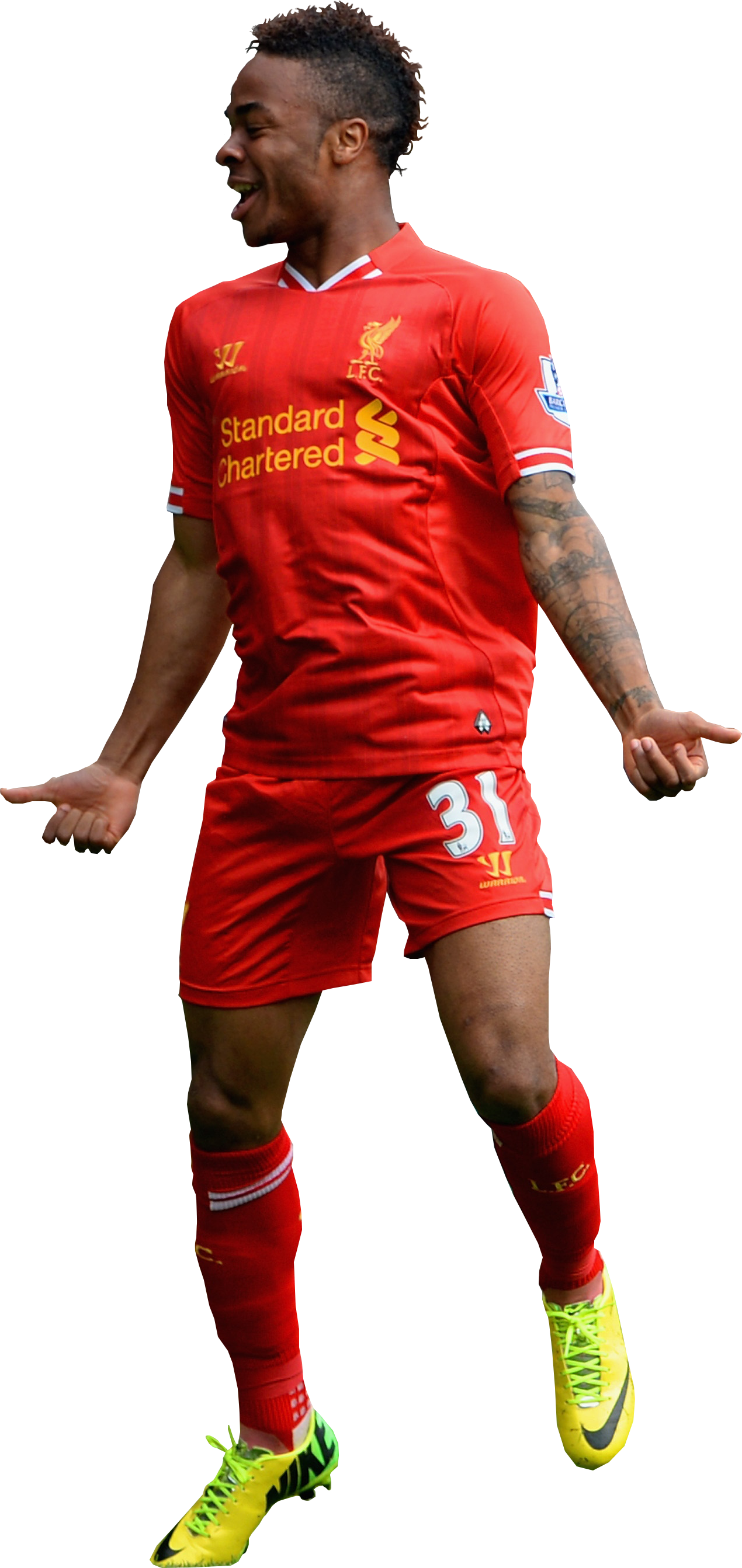 Raheem Sterling football render - 5326 - FootyRenders