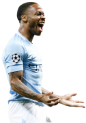 Raheem Sterling football render