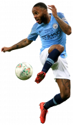 Raheem Sterling football render