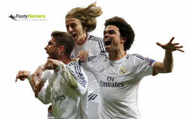 Sergio Ramos, Luka Modric & Pepe