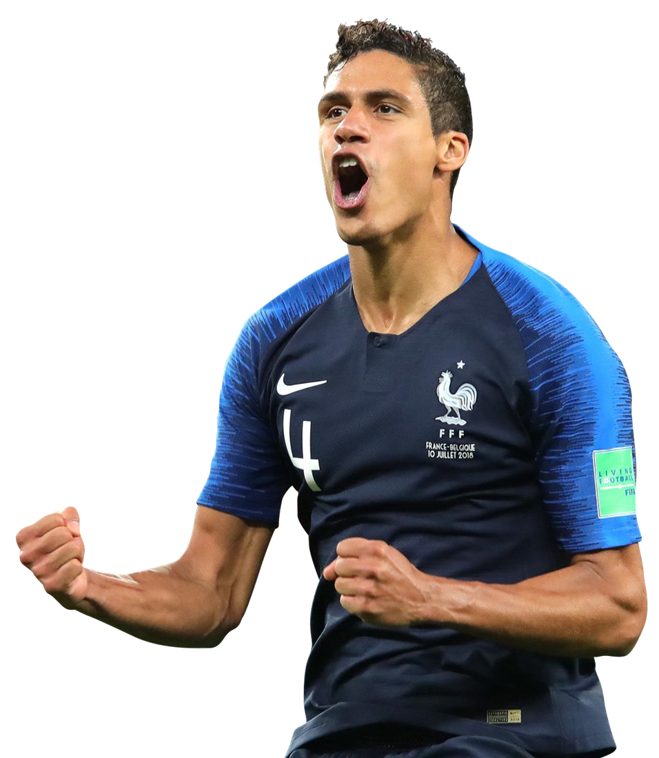 Raphael Varane football render - 47955 - FootyRenders