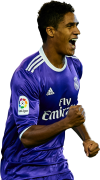 Raphael Varane football render