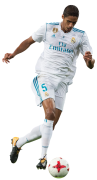 Raphaël Varane football render