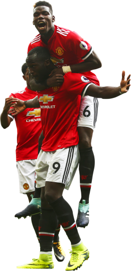 Marcus Rashford, Romelu Lukaku & Paul Pogba