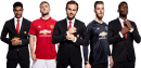 Marcus Rashford, Luke Shaw, Juan Mata, David de Gea & Paul Pogba football render