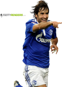 Raul Gonzalez football render