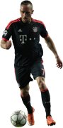 Franck Ribery football render