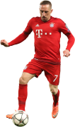 Franck Ribery football render