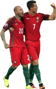 Ricardo Quaresma & Cristiano Ronaldo football render