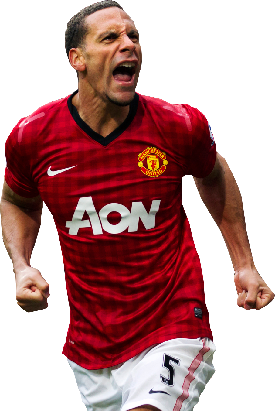 Rio Ferdinand football render - 50070 - FootyRenders