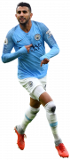 Riyad Mahrez football render