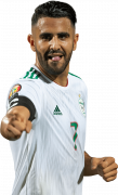 Riyad Mahrez football render