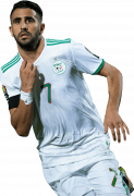 Riyad Mahrez football render