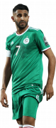 Riyad Mahrez football render