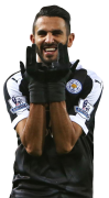 Riyad Mahrez football render