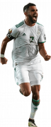 Riyad Mahrez football render