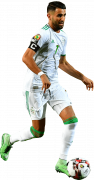 Riyad Mahrez football render