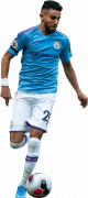 Riyad Mahrez football render