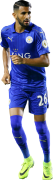 Riyad Mahrez football render