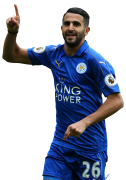 Riyad Mahrez football render