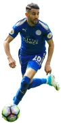 Riyad Mahrez football render