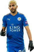 Riyad Mahrez football render