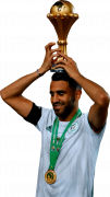 Riyad Mahrez football render