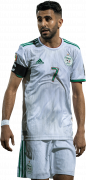 Riyad Mahrez football render