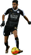 Riyad Mahrez football render