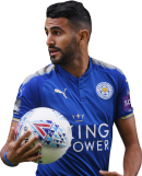 Riyad Mahrez football render