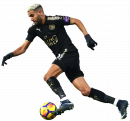 Riyad Mahrez football render