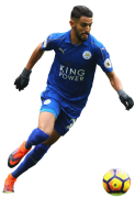 Riyad Mahrez football render