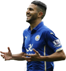 Riyad Mahrez football render