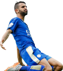 Riyad Mahrez football render