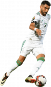 Riyad Mahrez football render