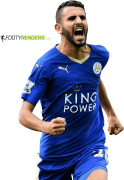 Riyad Mahrez football render