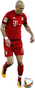 Arjen Robben football render