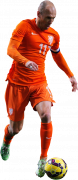 Arjen Robben football render