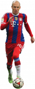 Arjen Robben football render