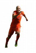 Arjen Robben football render