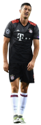 Robert Lewandowski football render