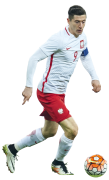 Robert Lewandowski football render