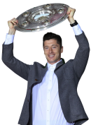 Robert Lewandowski football render