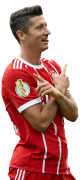 Robert Lewandowski football render