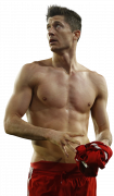 Robert Lewandowski football render