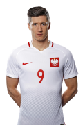 Robert Lewandowski football render