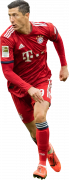 Robert Lewandowski football render